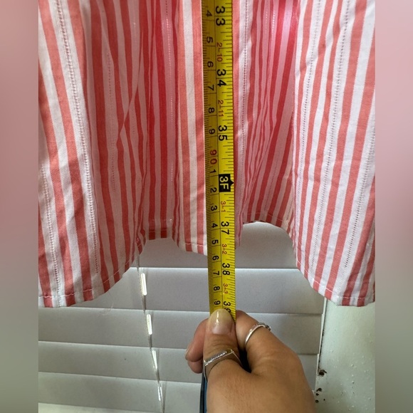 MICHAEL KORS Ring Strap Striped Midi Dress - Picture 11 of 12